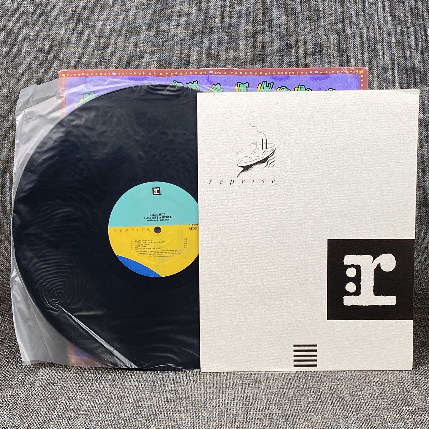 Billy Hill, I am just a Rebel, LP Vinyl Record PROMOTIONAL , 1989