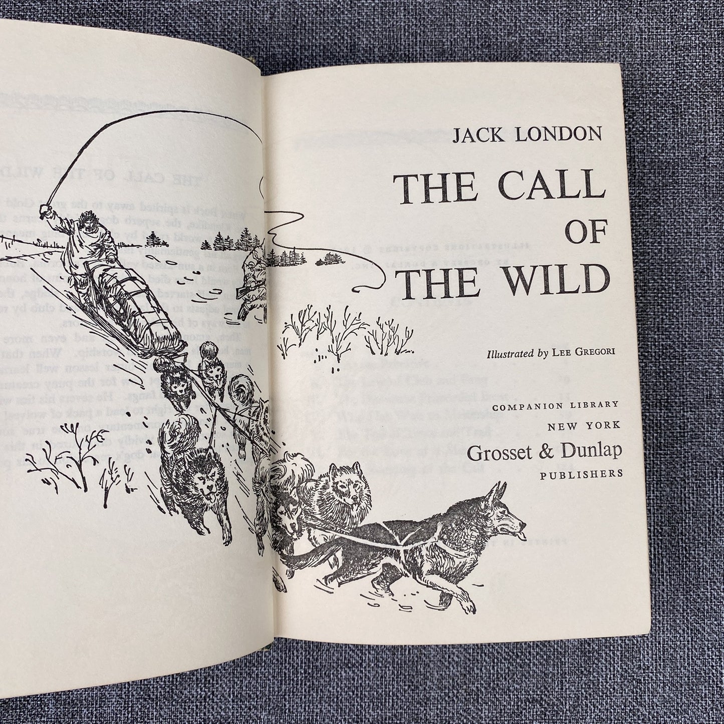 Companion Library Black Beauty by Sewell / The Call of the Wild by London 1963