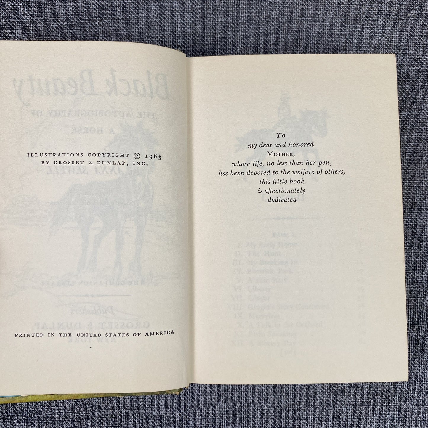 Companion Library Black Beauty by Sewell / The Call of the Wild by London 1963