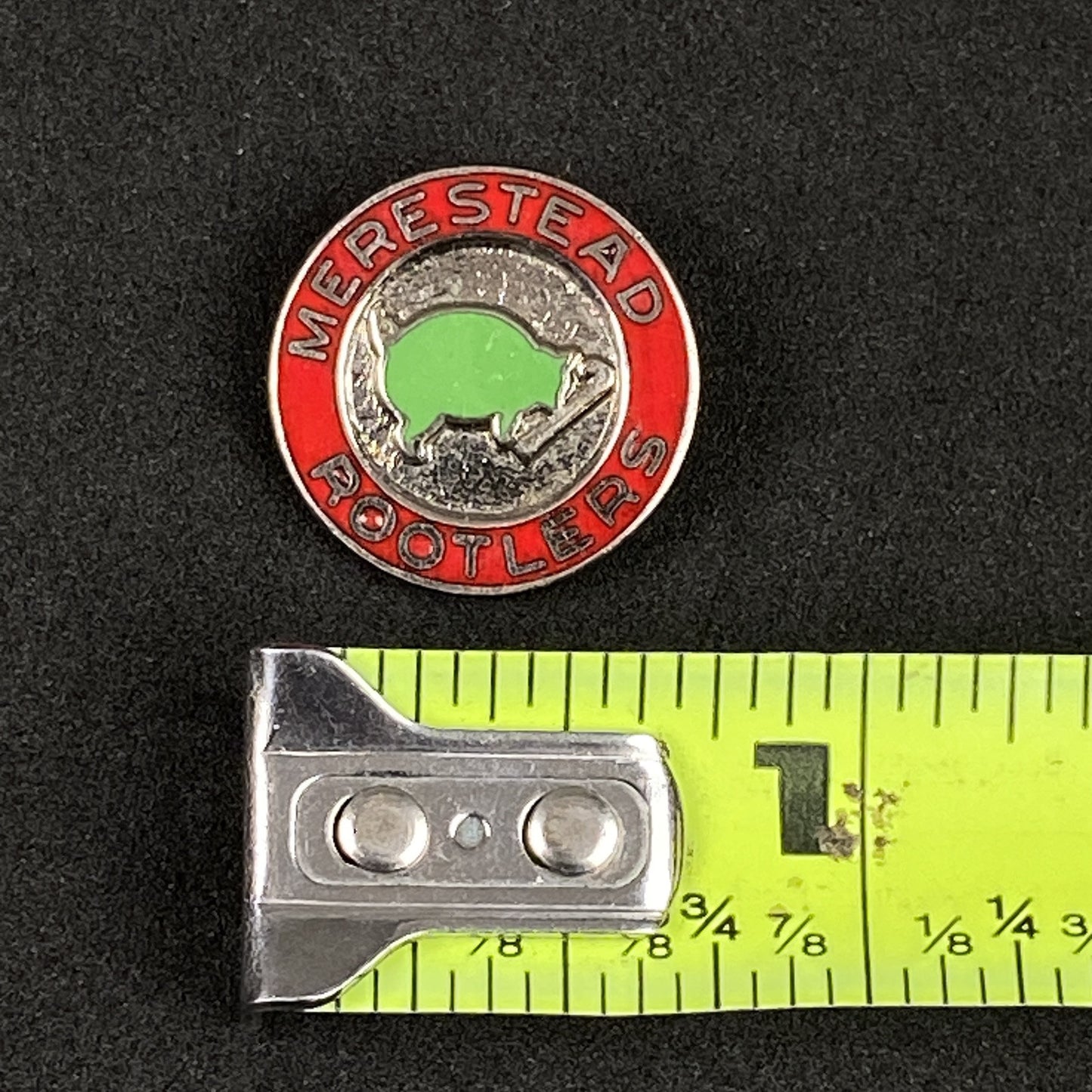 Merestead Rootlers Vintage Pin