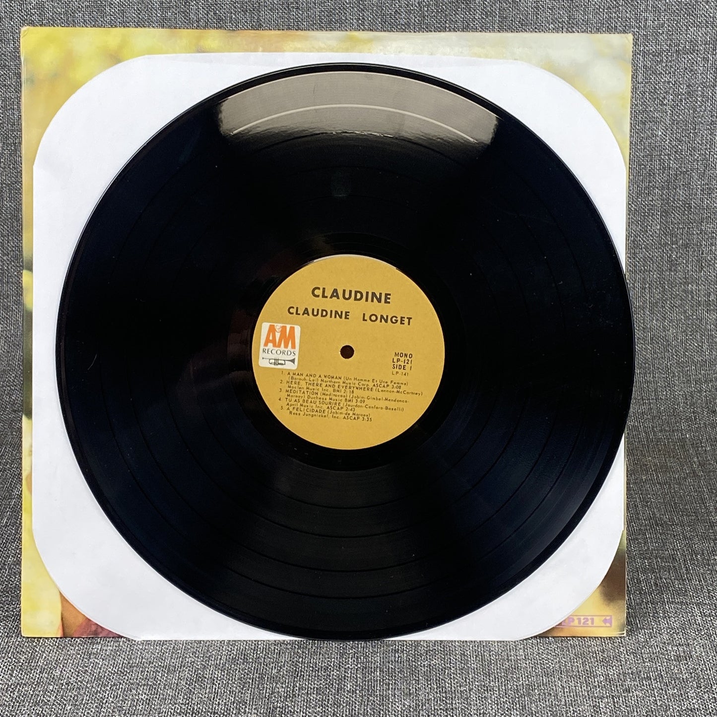 Caludine Longet Vinyl Record by A&M Records 1967 - EXCELLENT