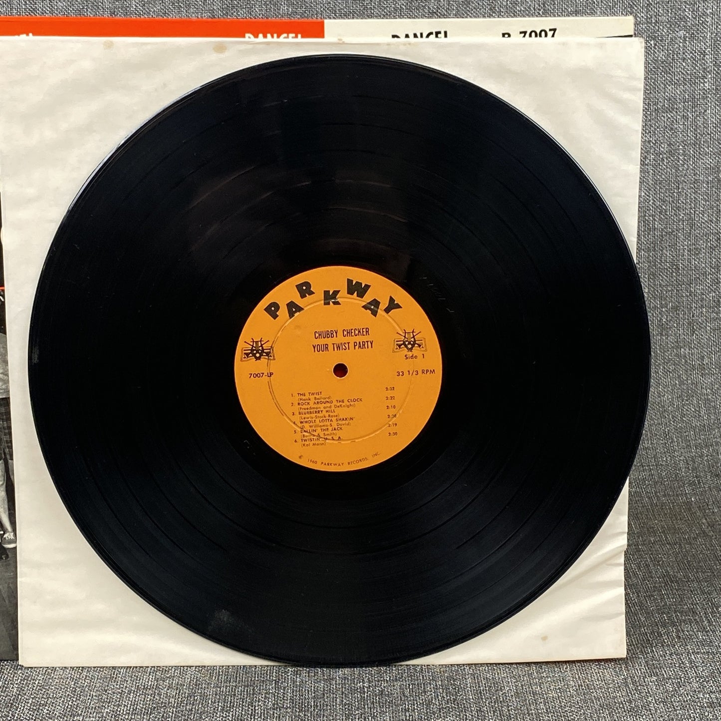 Chubby Checker Your Twist Party Vinyl Record by Parkway Records 1960 - EXCELLENT