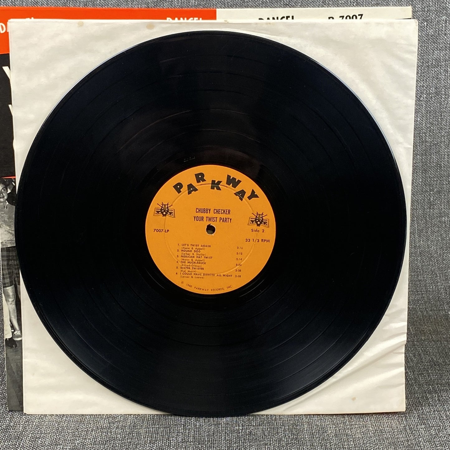 Chubby Checker Your Twist Party Vinyl Record by Parkway Records 1960 - EXCELLENT
