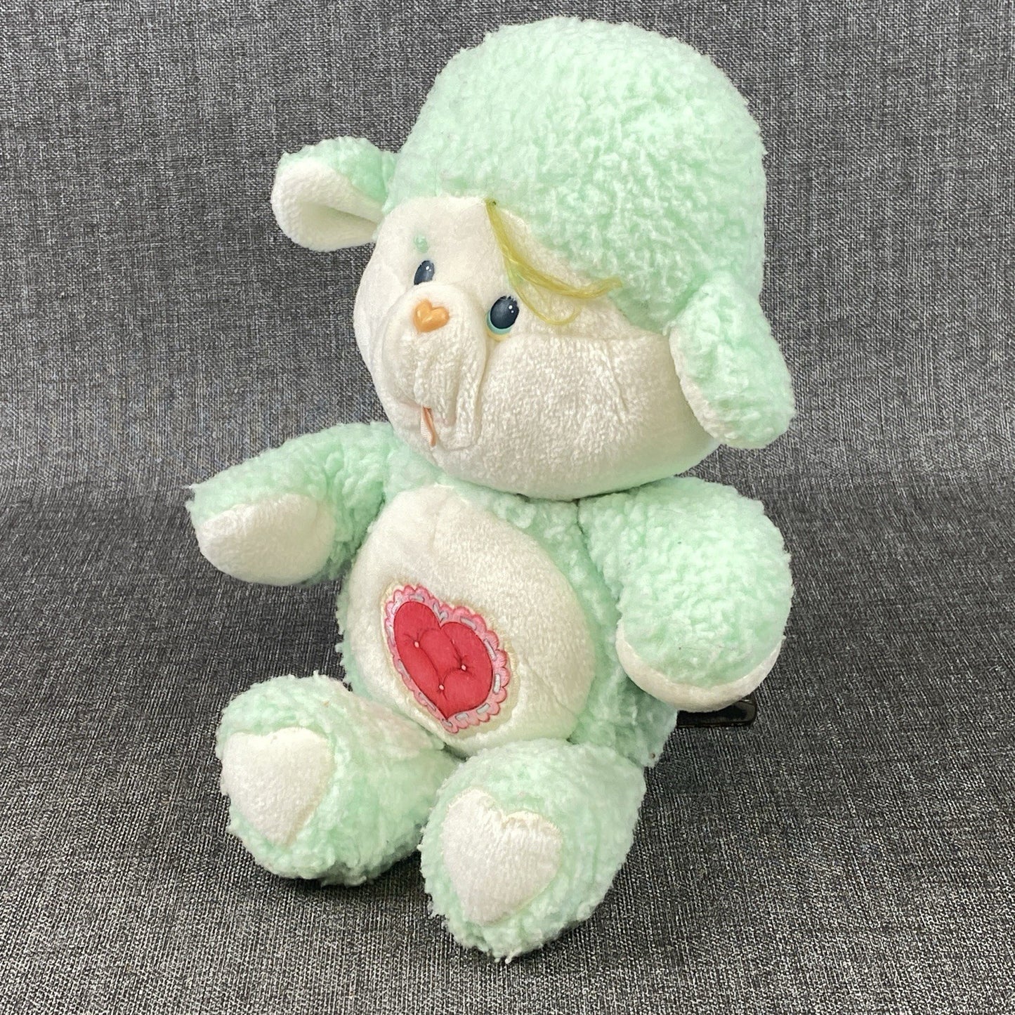 Vintage 1984 Kenner Care Bear Cousins Gentle Heart Lamb 13" Plush Toy