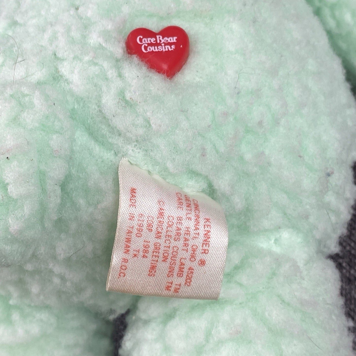 Vintage 1984 Kenner Care Bear Cousins Gentle Heart Lamb 13" Plush Toy