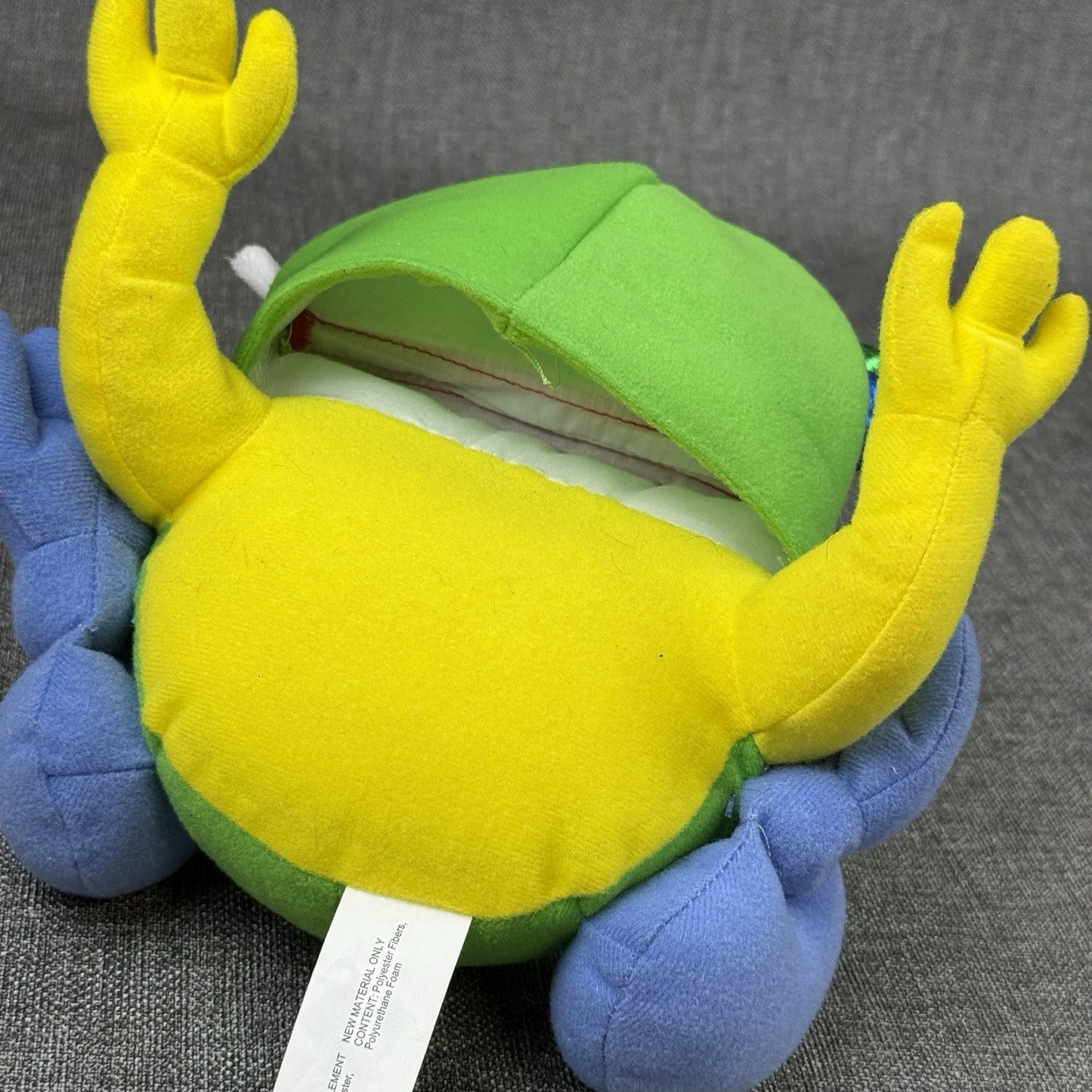 Monday the Bullfrog by Matthew Van Fleet Board Book Hand Puppet Plush Toy 2006