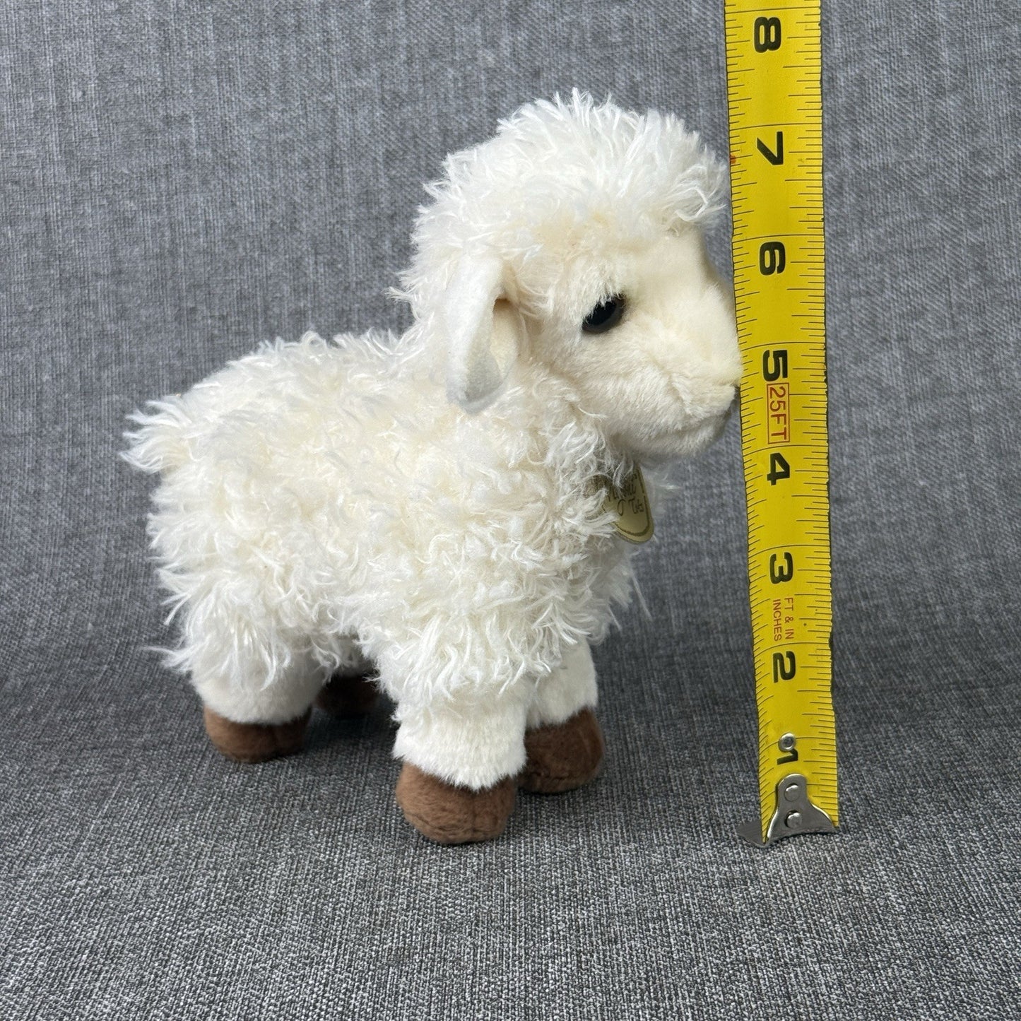 Aurora 10" Miyoni Lovely Lamb Plush Stuffed Animal Toy