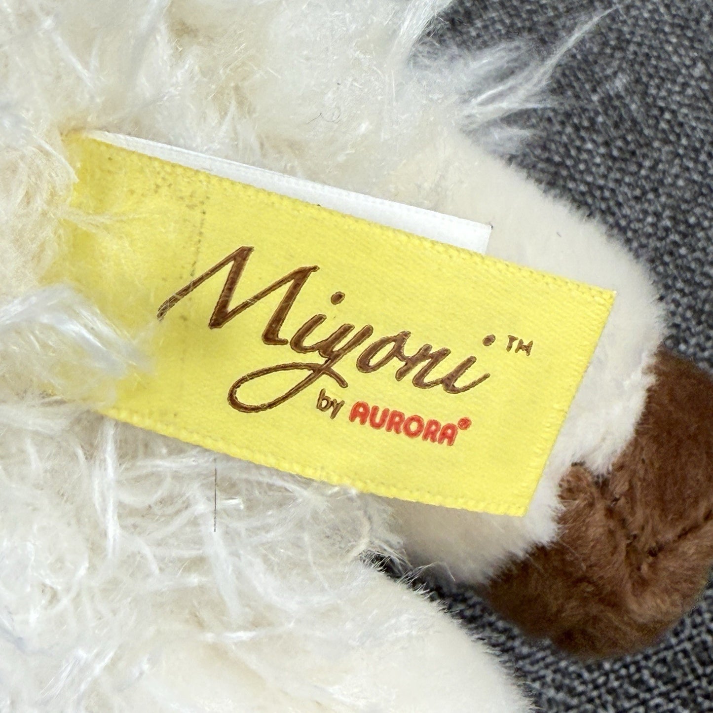 Aurora 10" Miyoni Lovely Lamb Plush Stuffed Animal Toy