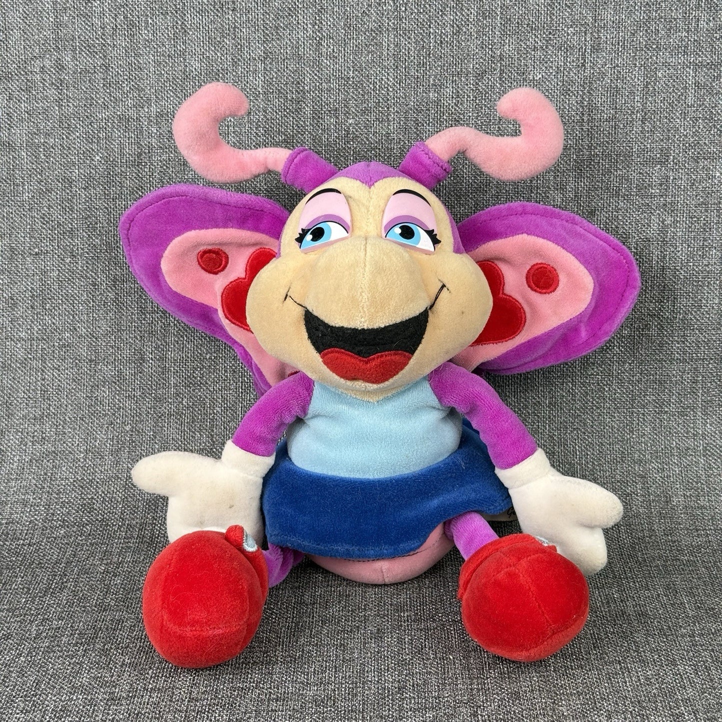 Wild Adventures Georga Butterfly Bug Stuffed Plush 9"