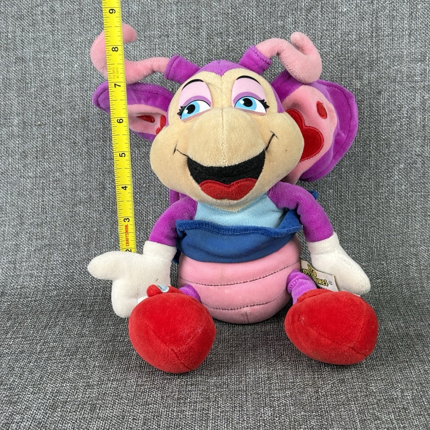 Wild Adventures Georga Butterfly Bug Stuffed Plush 9"