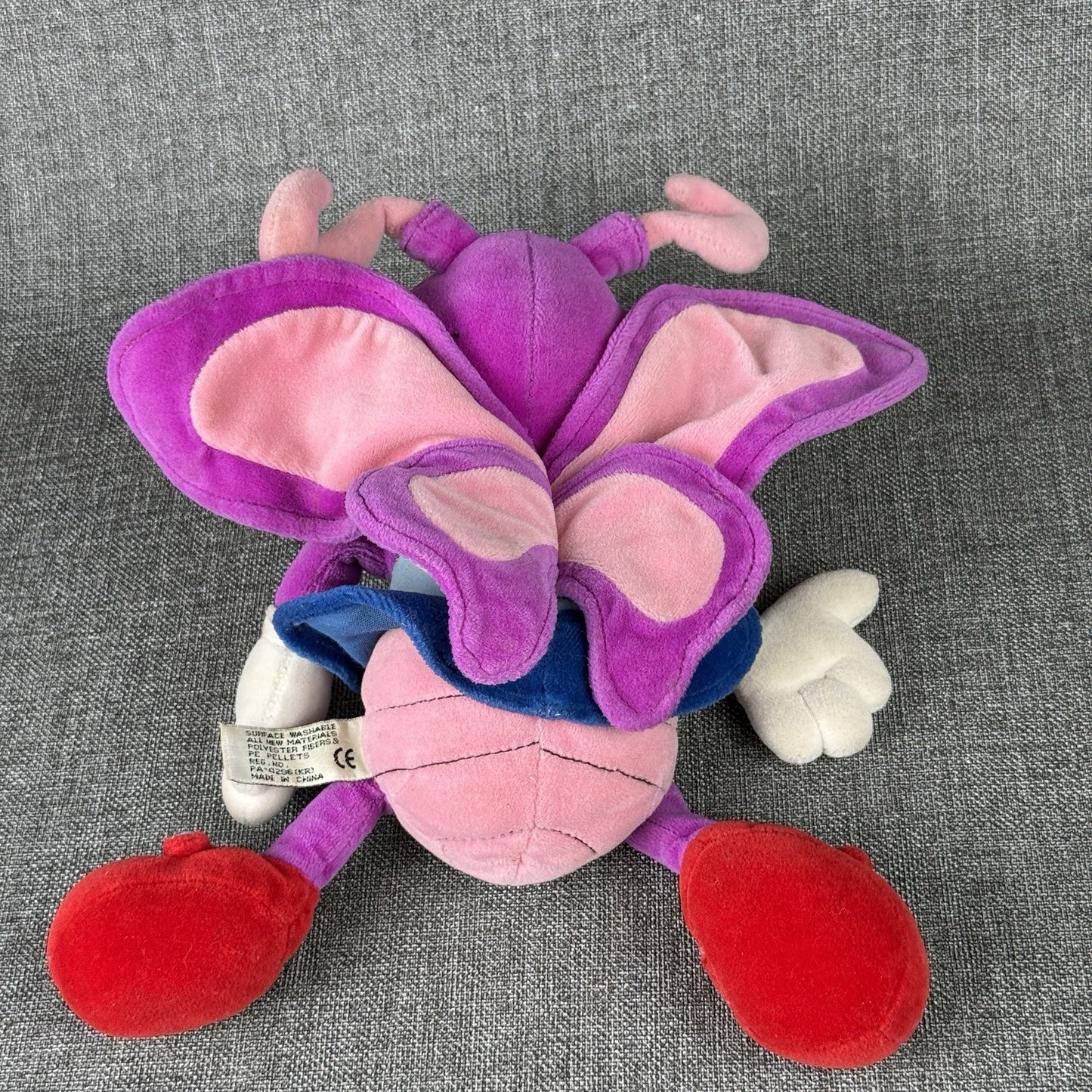Wild Adventures Georga Butterfly Bug Stuffed Plush 9"