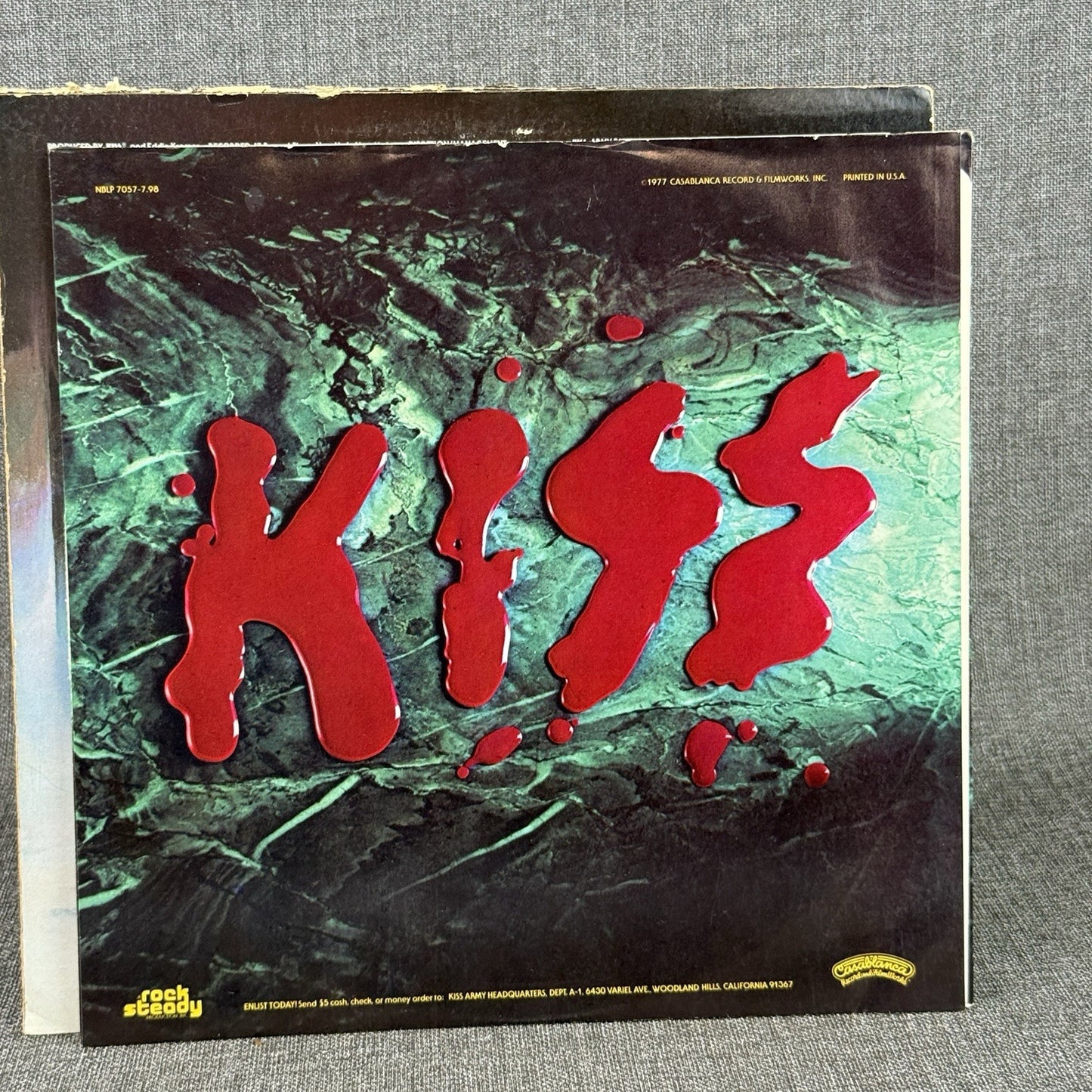 KISS LOVE GUN Casablanca 12" Vinyl Record LP 1977 - VERY GOOD