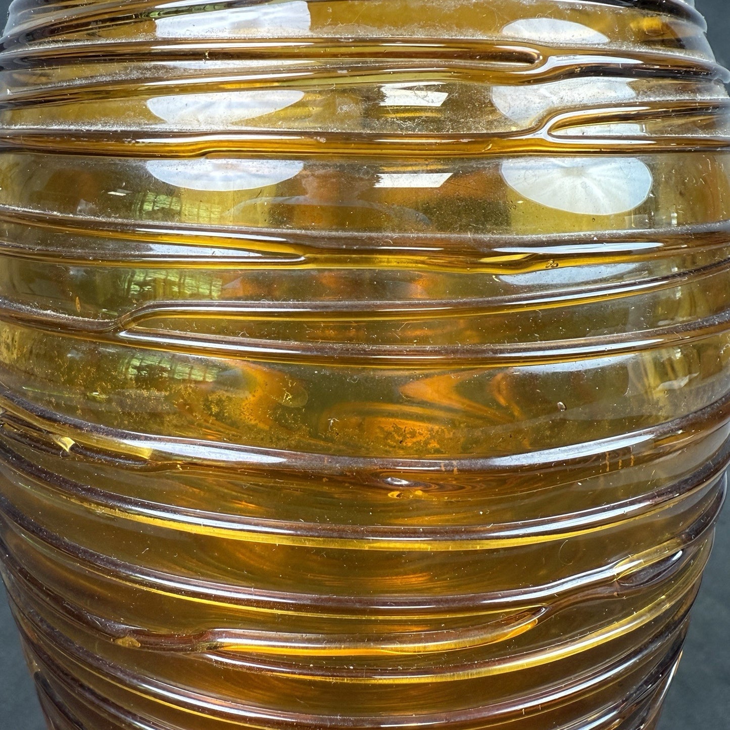 Vintage (1970s) Fulvio Bianconi Glass Vase (10-3/4”h) Great Condition