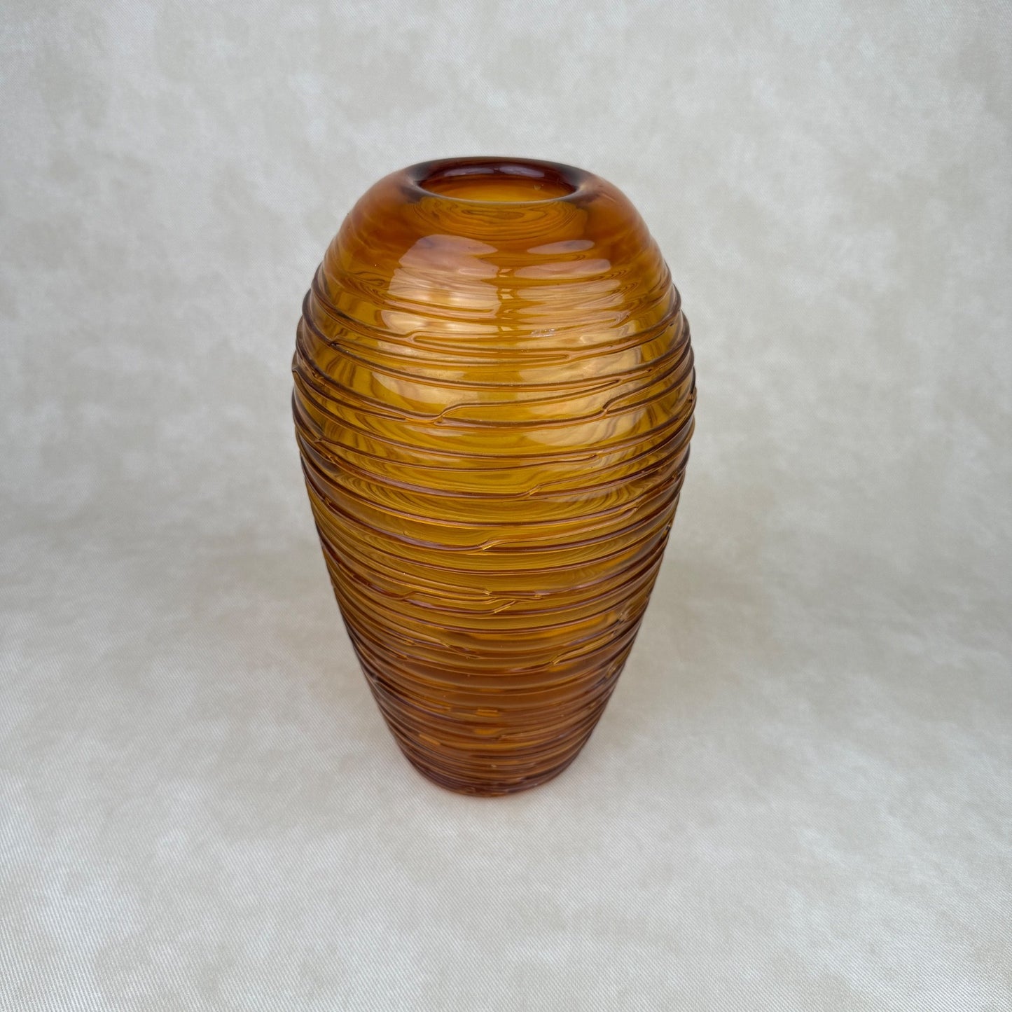 Vintage (1970s) Fulvio Bianconi Glass Vase (10-3/4”h) Great Condition