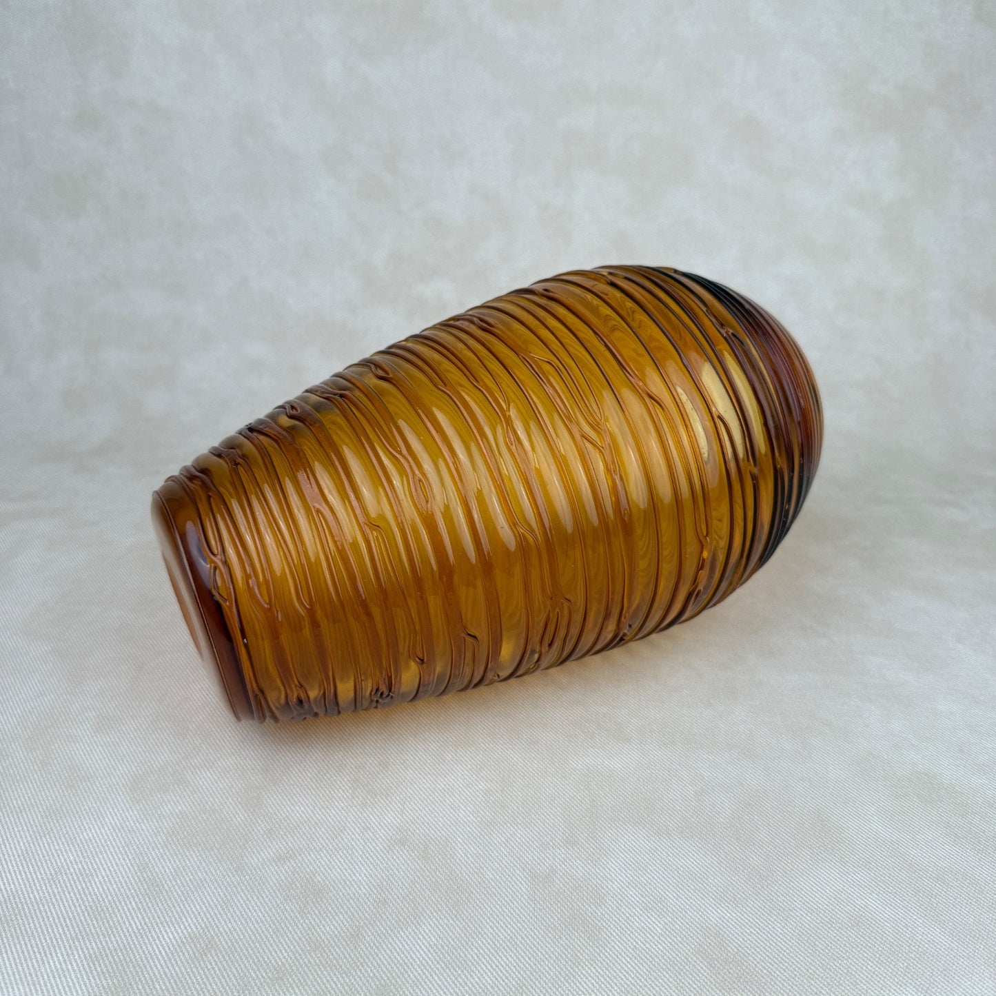 Vintage (1970s) Fulvio Bianconi Glass Vase (10-3/4”h) Great Condition