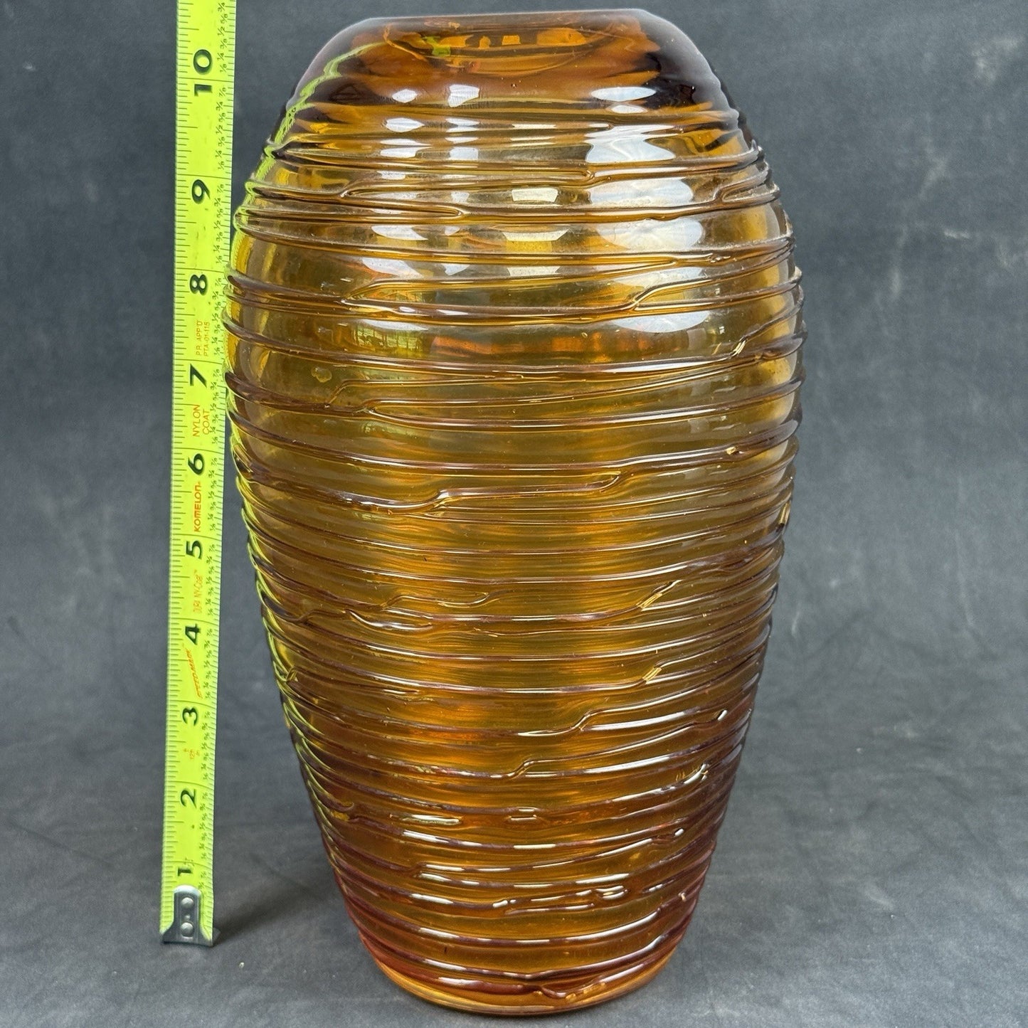 Vintage (1970s) Fulvio Bianconi Glass Vase (10-3/4”h) Great Condition