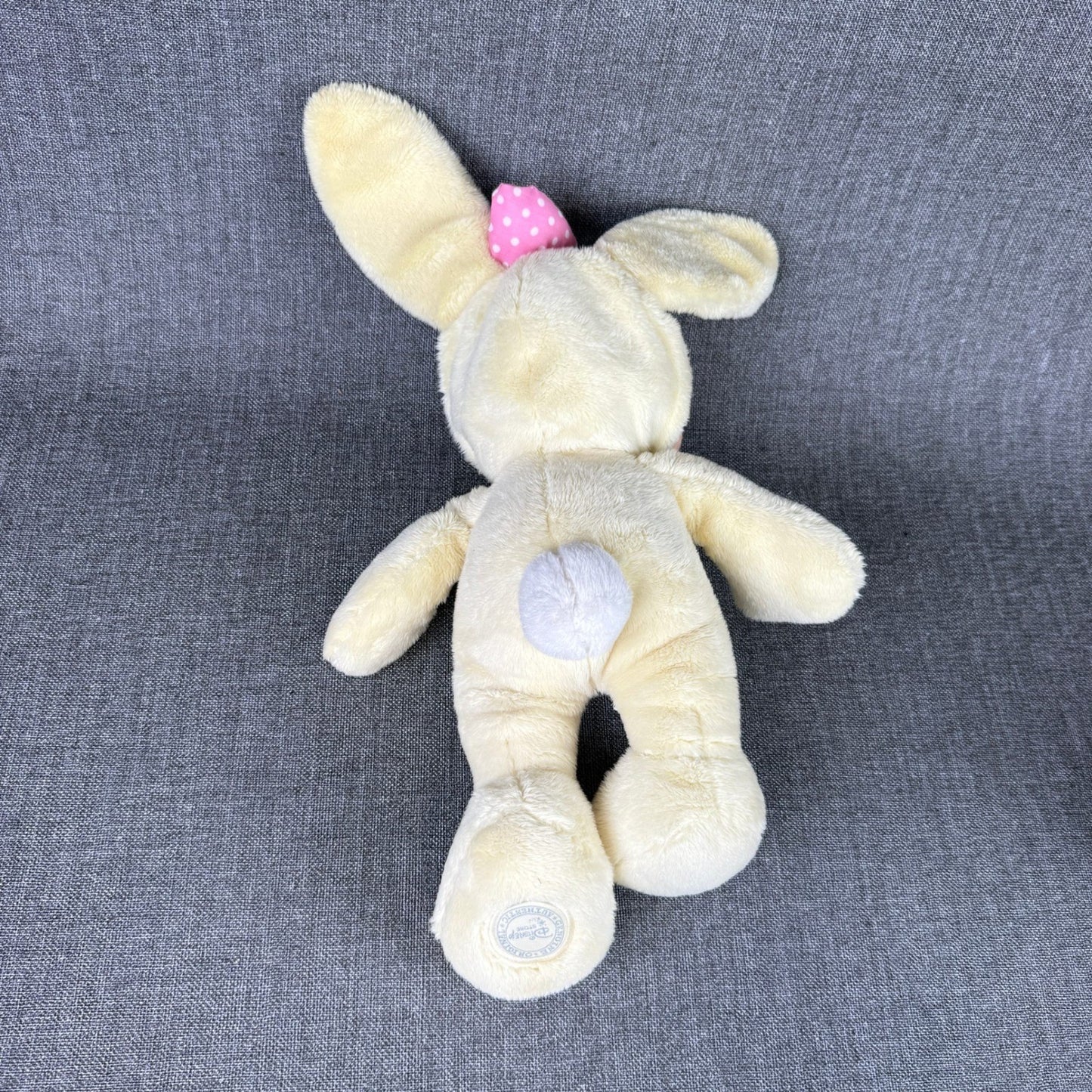 Disney Store Minnie Mouse Easter Bunny Plush 11 Inch Sitting Stuffed Animal Toy