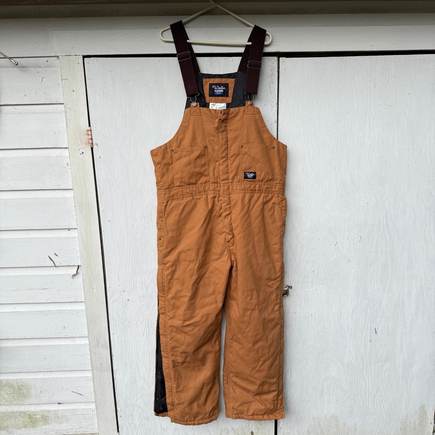 Walls Blizzard Pruf Insulated Coveralls Mens XL Regular Workwear Overalls