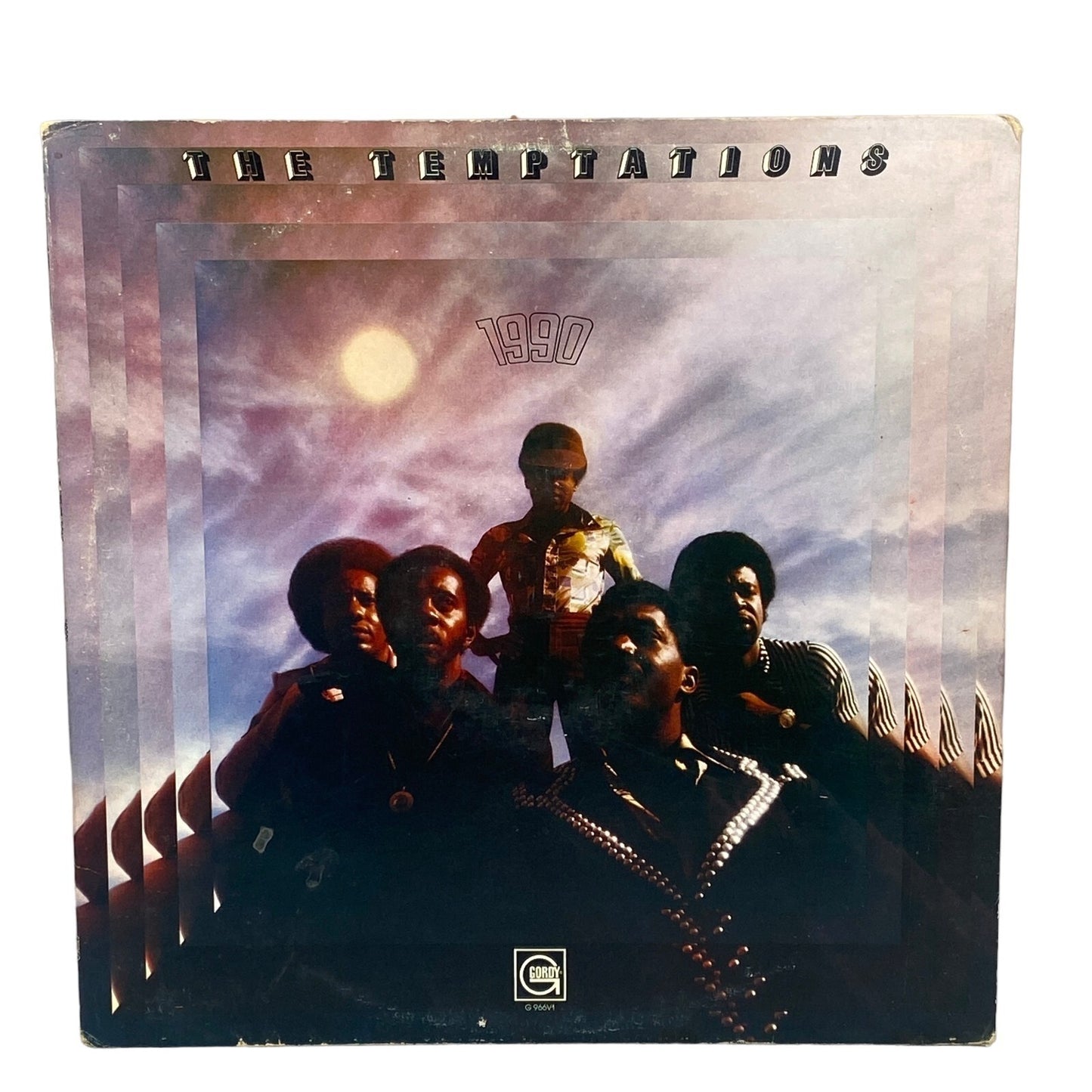 The Temptations 1990 Album Gordy Records Soul Funk Vinyl LP Record