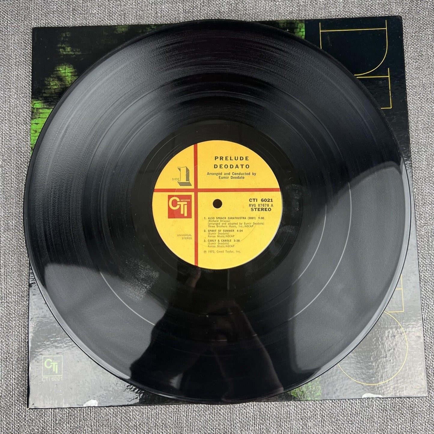 DEODATO 70s Soul Jazz prelude Vinyl LP Record