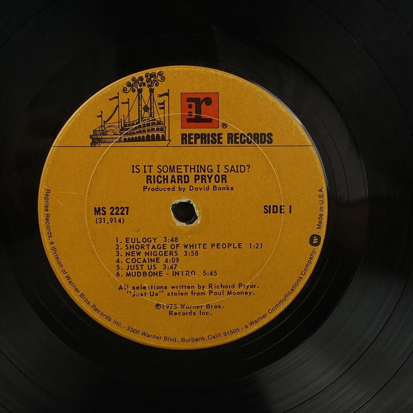 Richard Pryor Is it Something I Said? Vinyl LP Record
