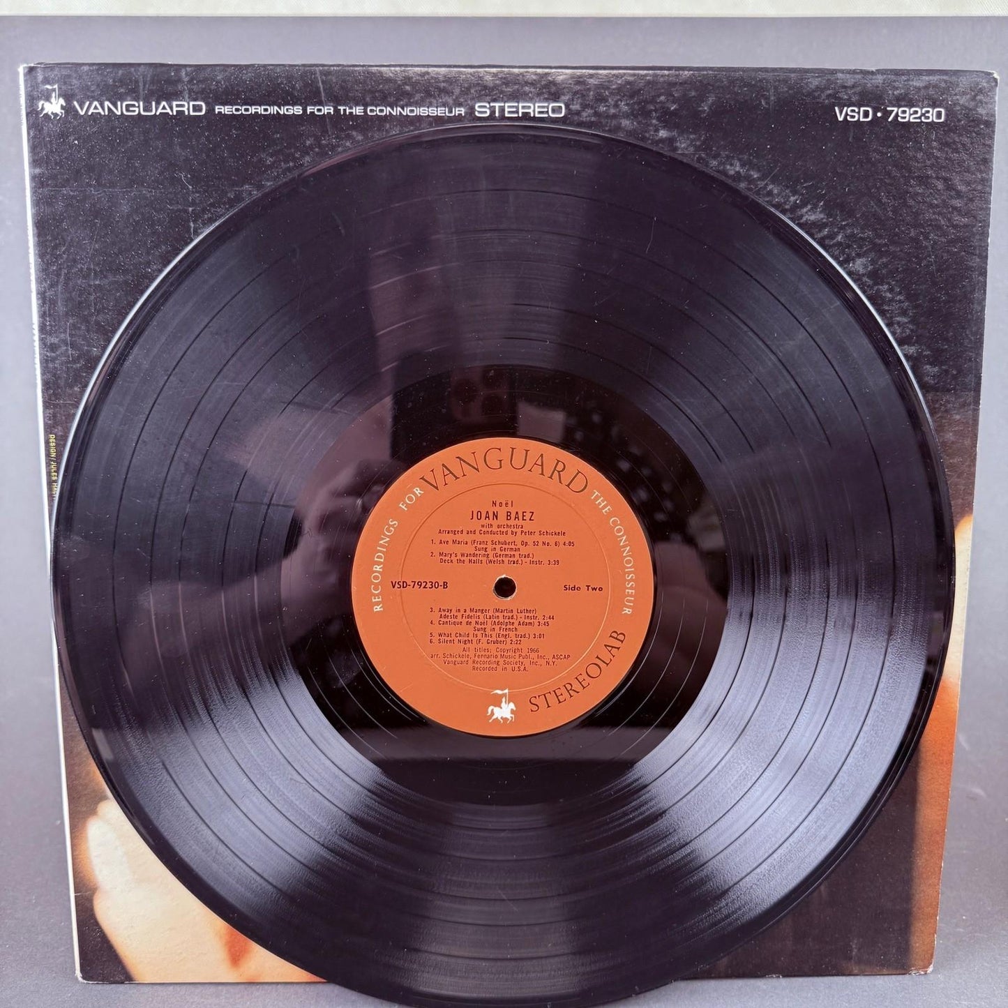 Joan Baez Noel Vinyl Record LP 12" Holiday Christmas Folk VSD-79230 - GOOD