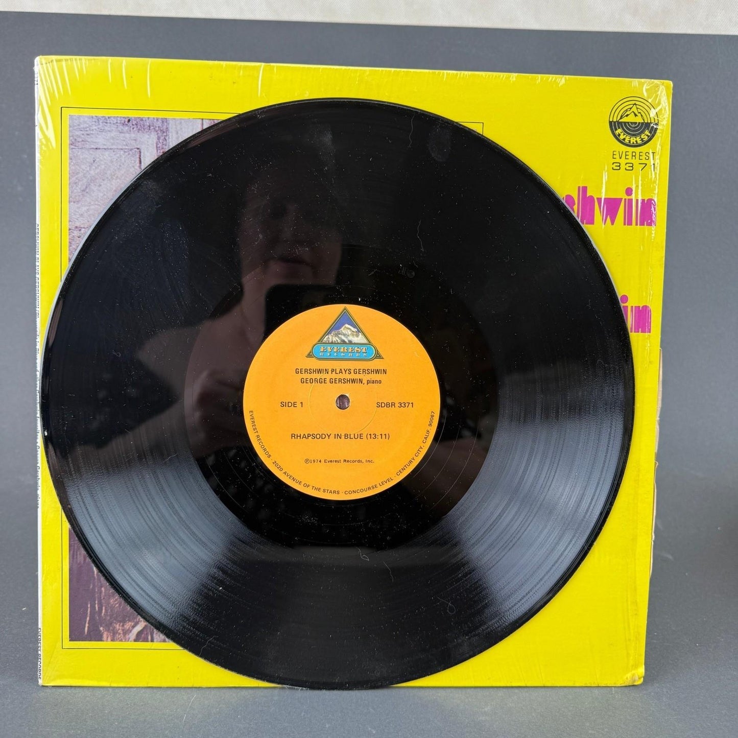 Everest Gershwin Plays Gershwin Vinyl LP 12" Rhapsody in Blue Stereo - GOOD