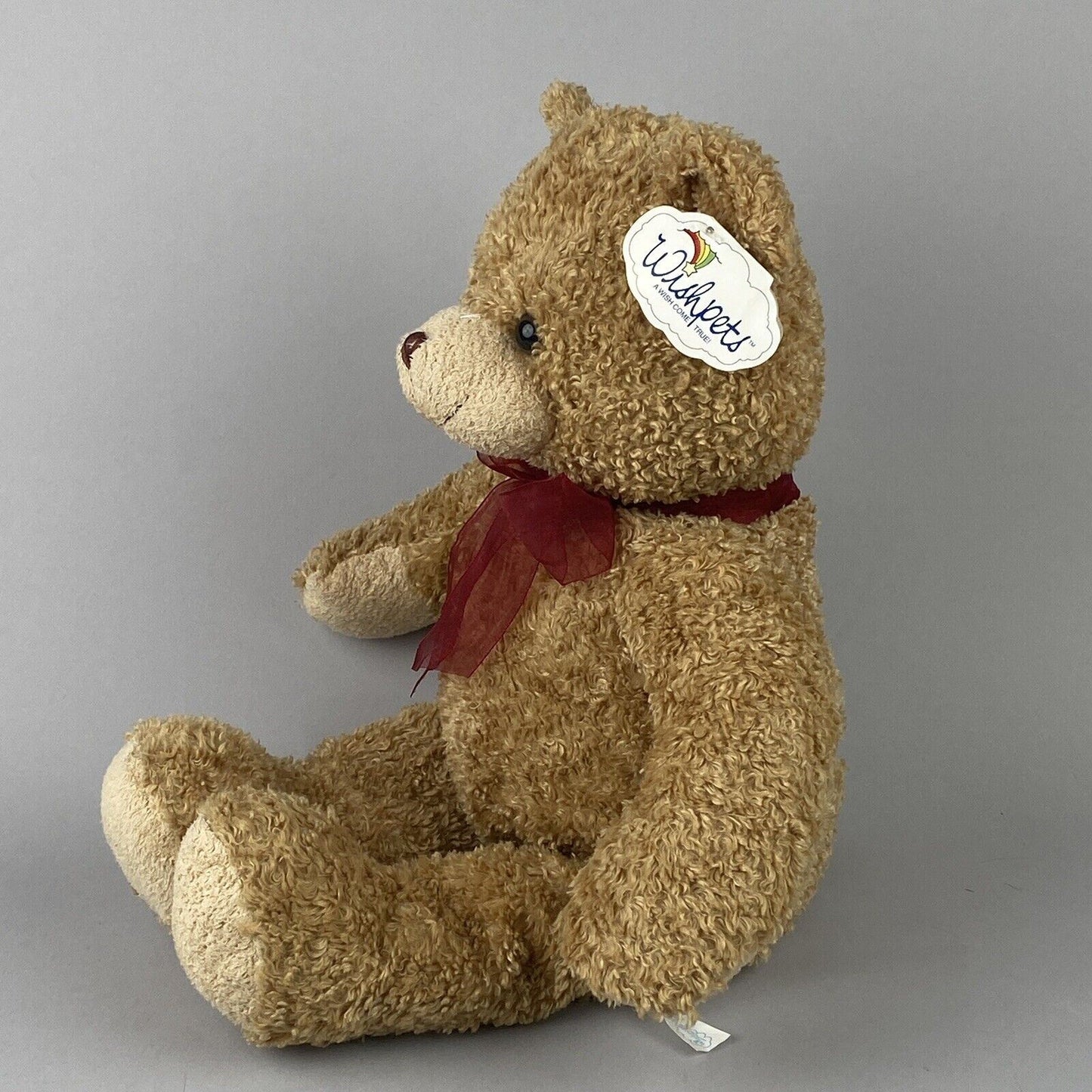 Wishpets Plush Bear 'Kelsey' Wish Pets Fluffy Plush Stuffed Toy 18"
