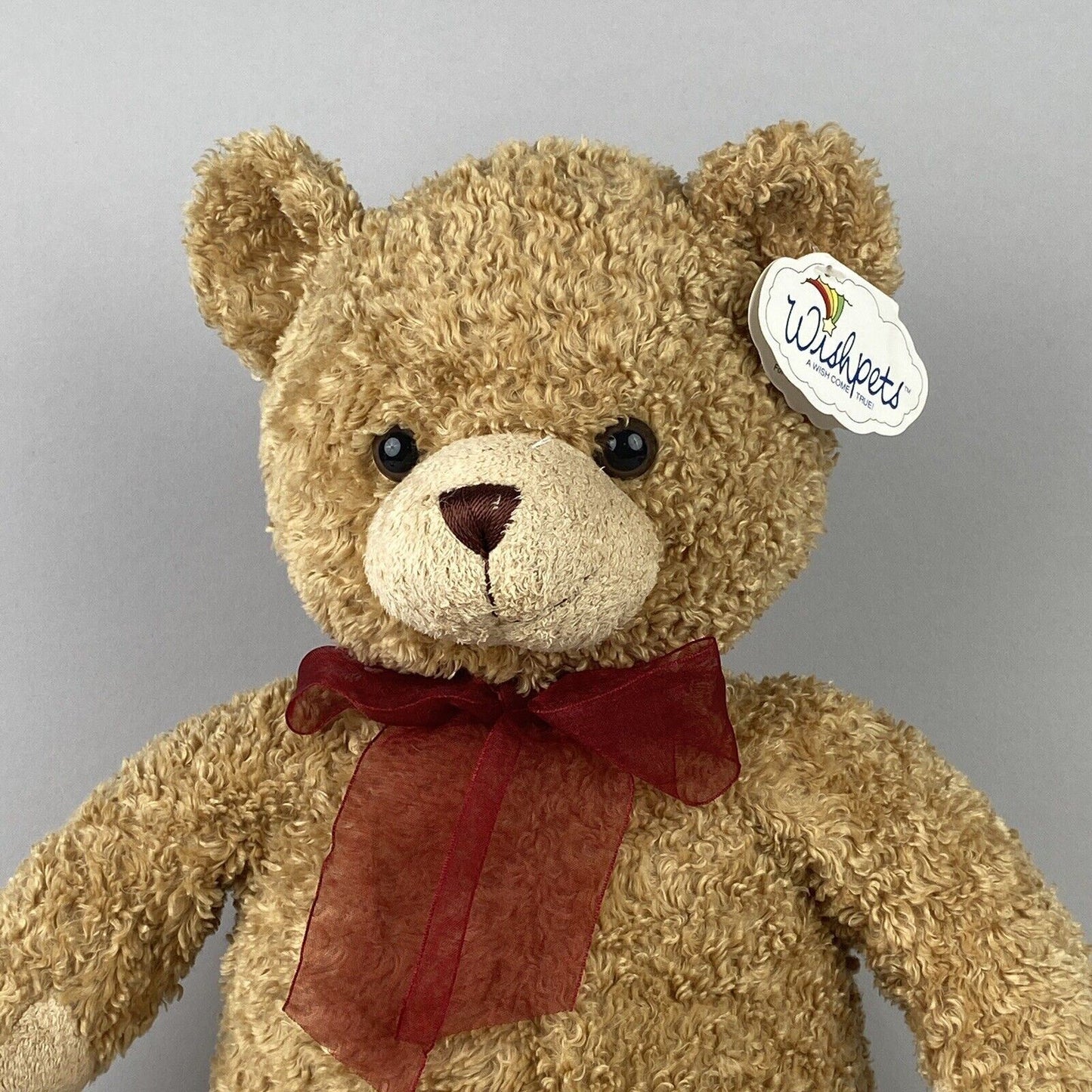 Wishpets Plush Bear 'Kelsey' Wish Pets Fluffy Plush Stuffed Toy 18"