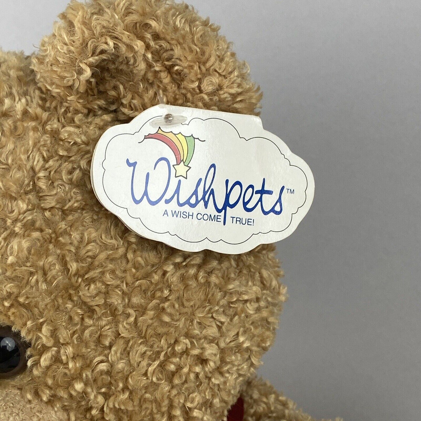 Wishpets Plush Bear 'Kelsey' Wish Pets Fluffy Plush Stuffed Toy 18"