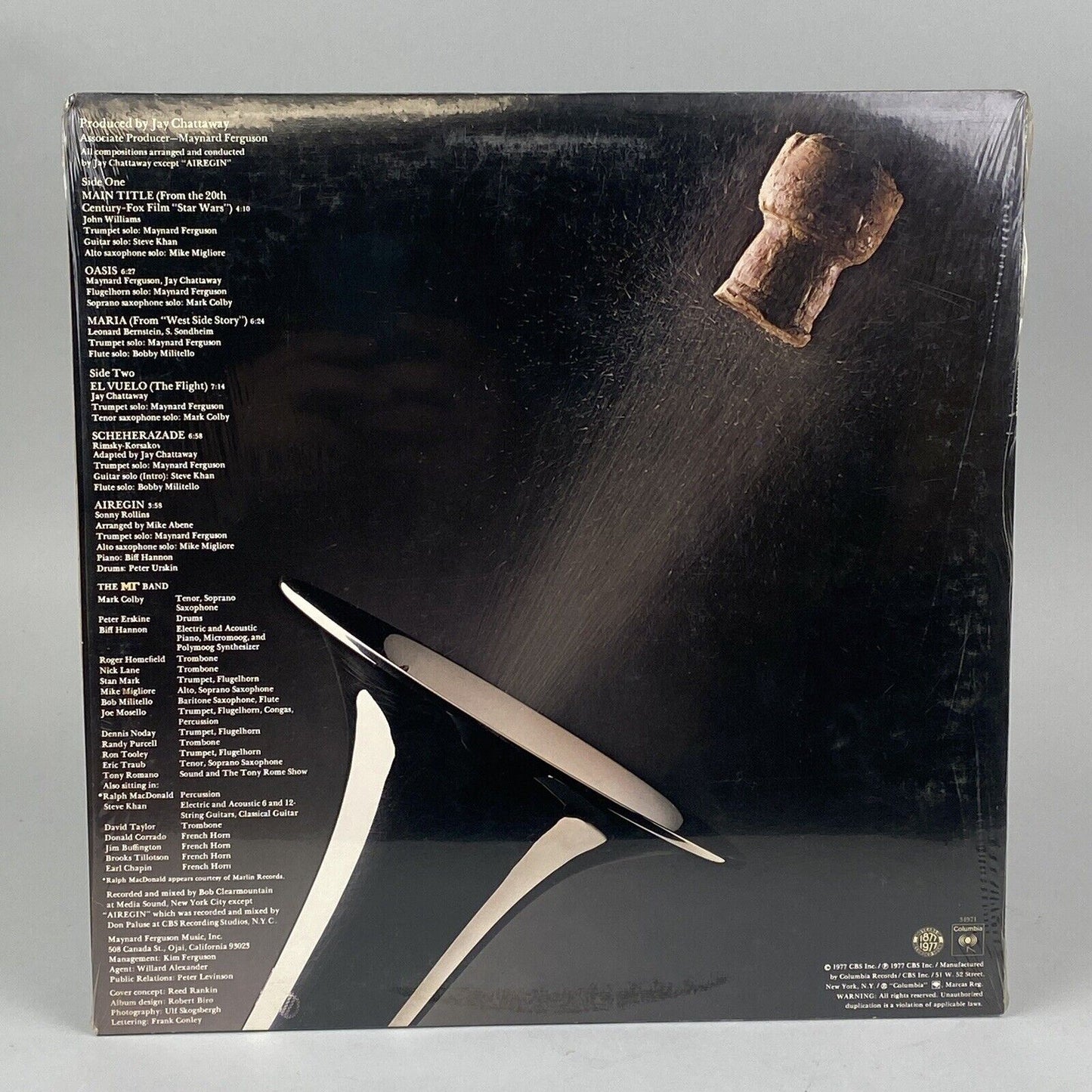 Maynard Ferguson New Vintage Columbia Records 1977 LP Vinyl Excellent
