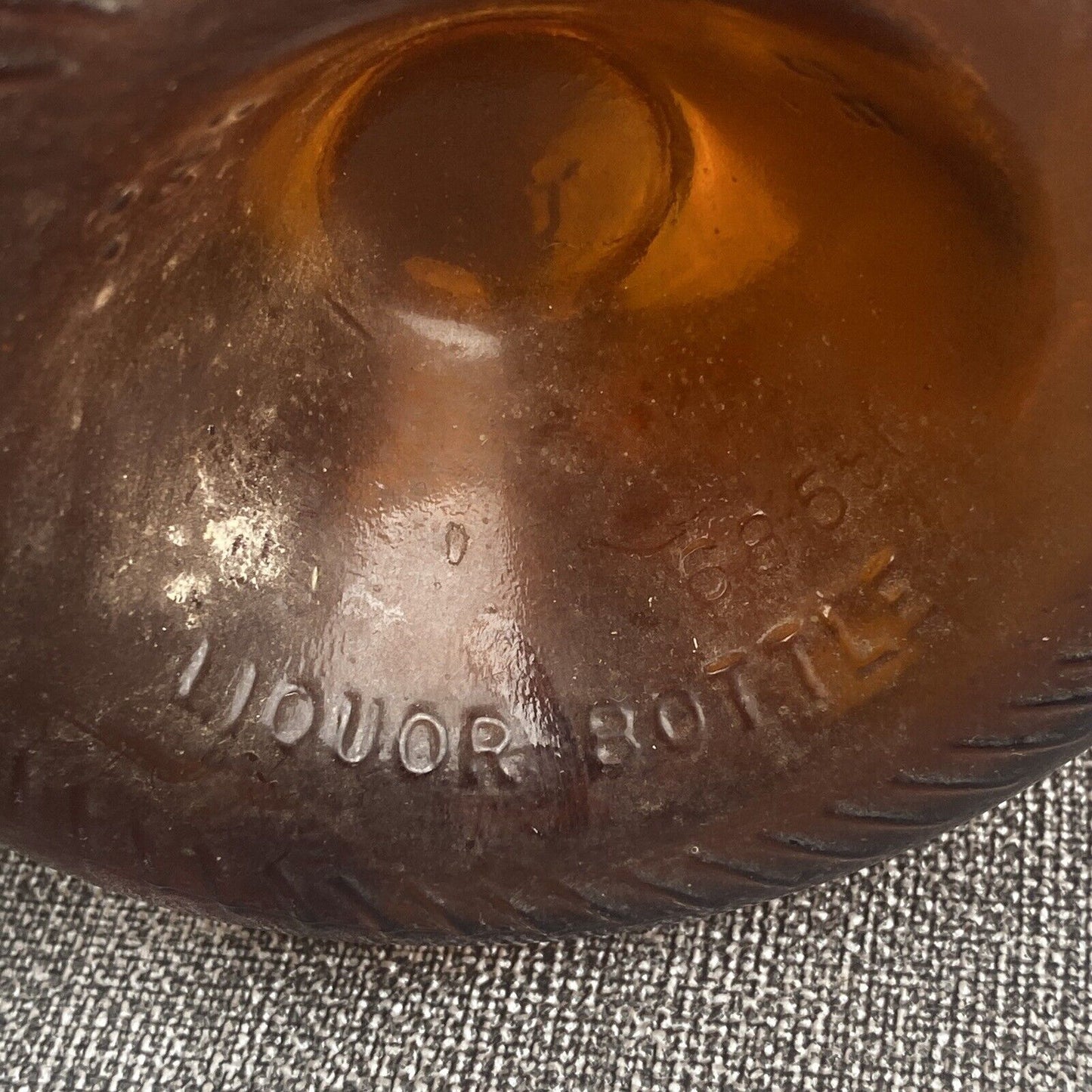 Vintage Marnier - Lapostolle bottle (empty) Paris France 8.5" Tall