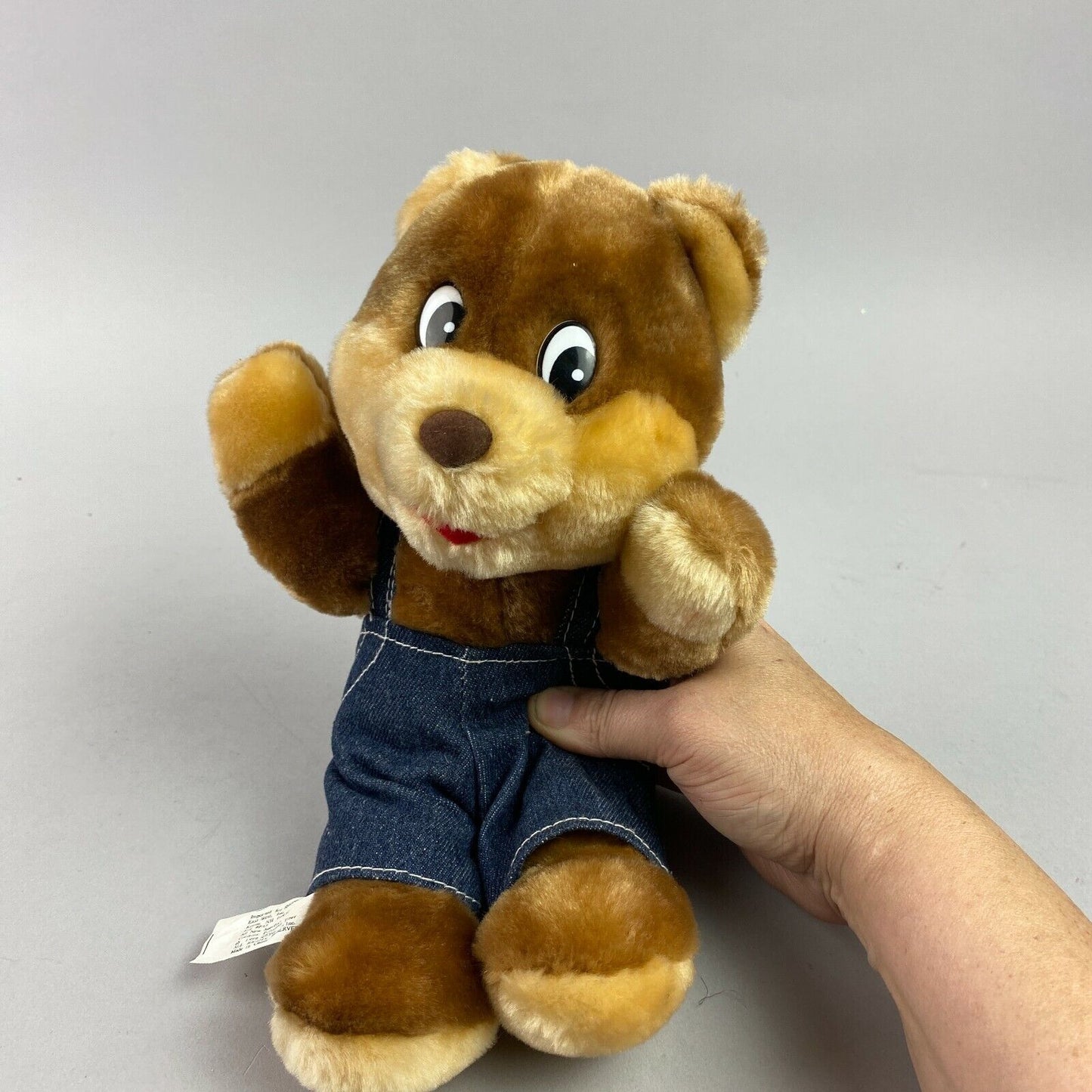 Vintage 1999 Shoney Teddy Bear Plush Stuffed Animal