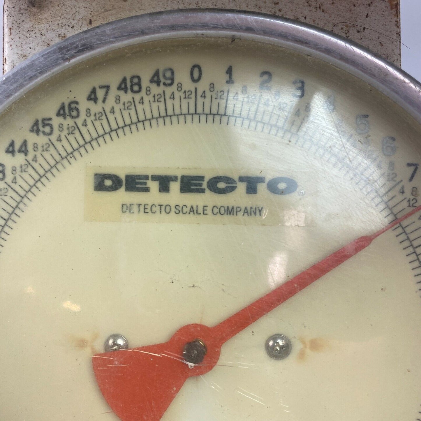 Detecto Top Load Scale 50lb w/Enamel Finish (Rustic)