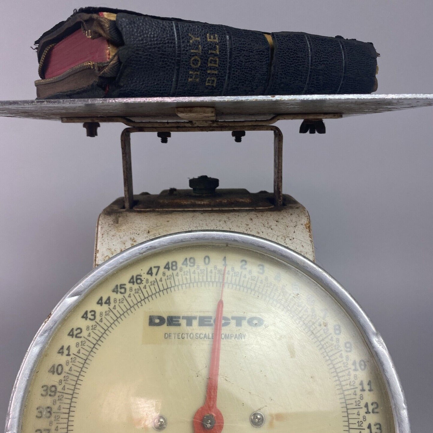 Detecto Top Load Scale 50lb w/Enamel Finish (Rustic)