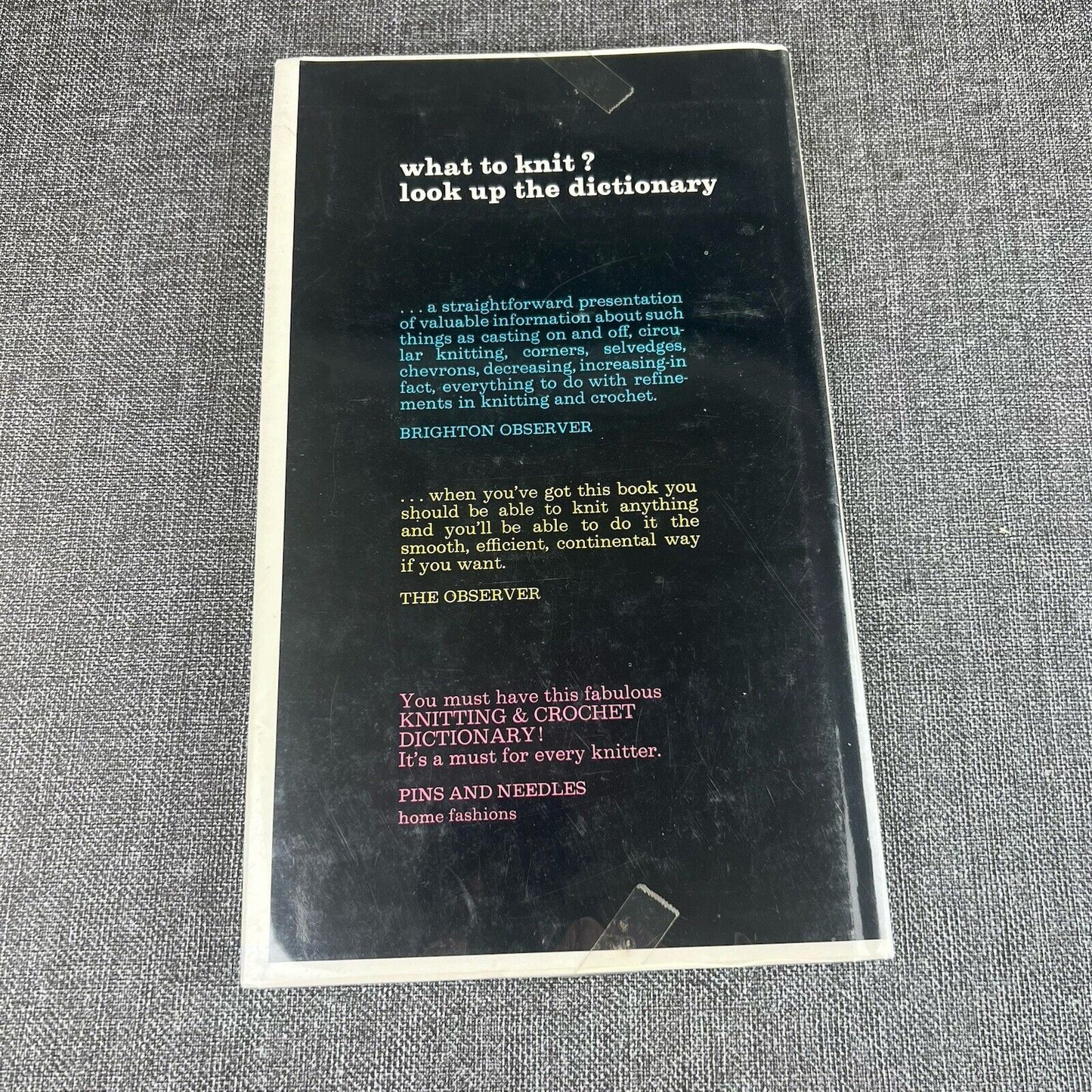Mon Tricot Knitting Dictionary 900 Stitches and Patterns