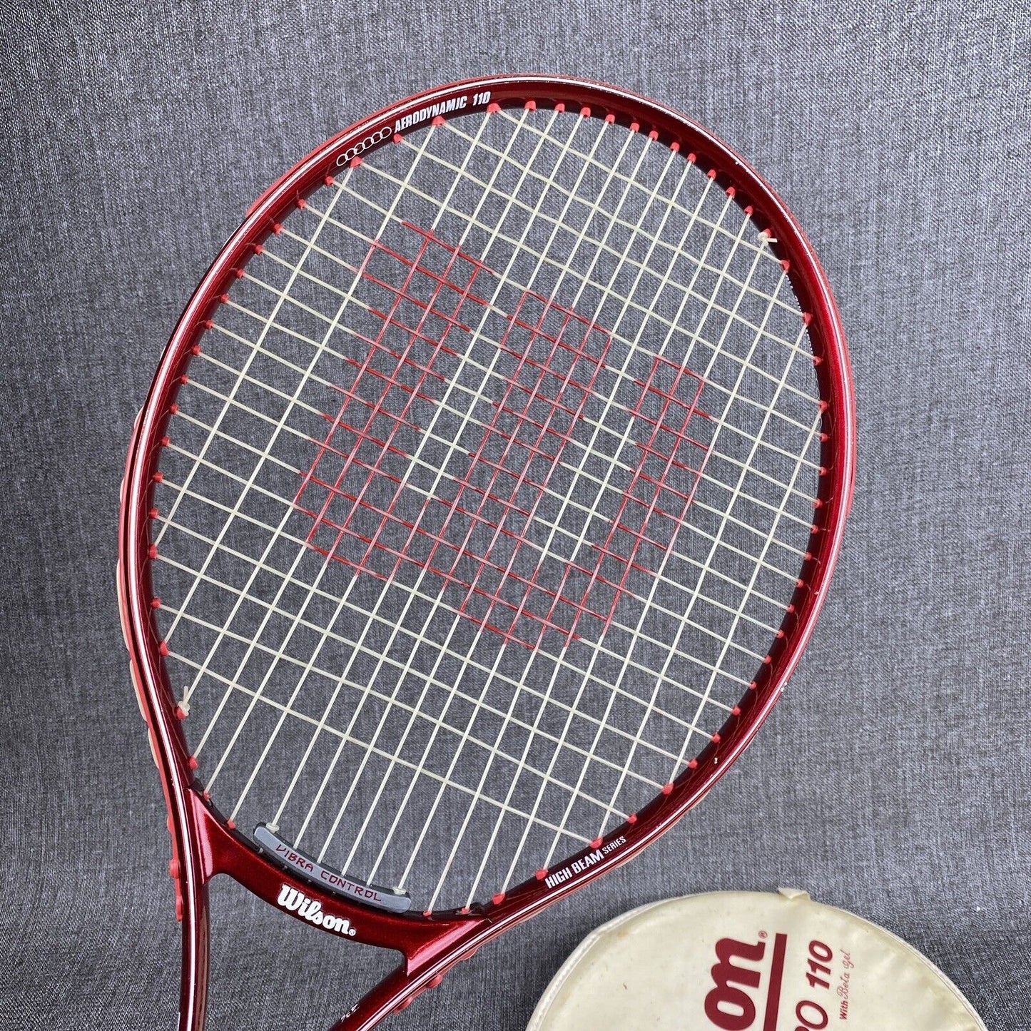 Wilson Pro 110 Tennis Racket High Beam Series with Case