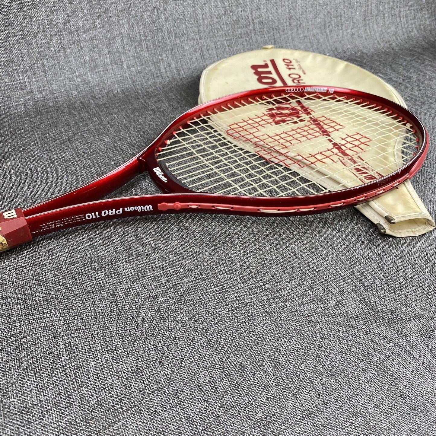 Wilson Pro 110 Tennis Racket High Beam Series with Case