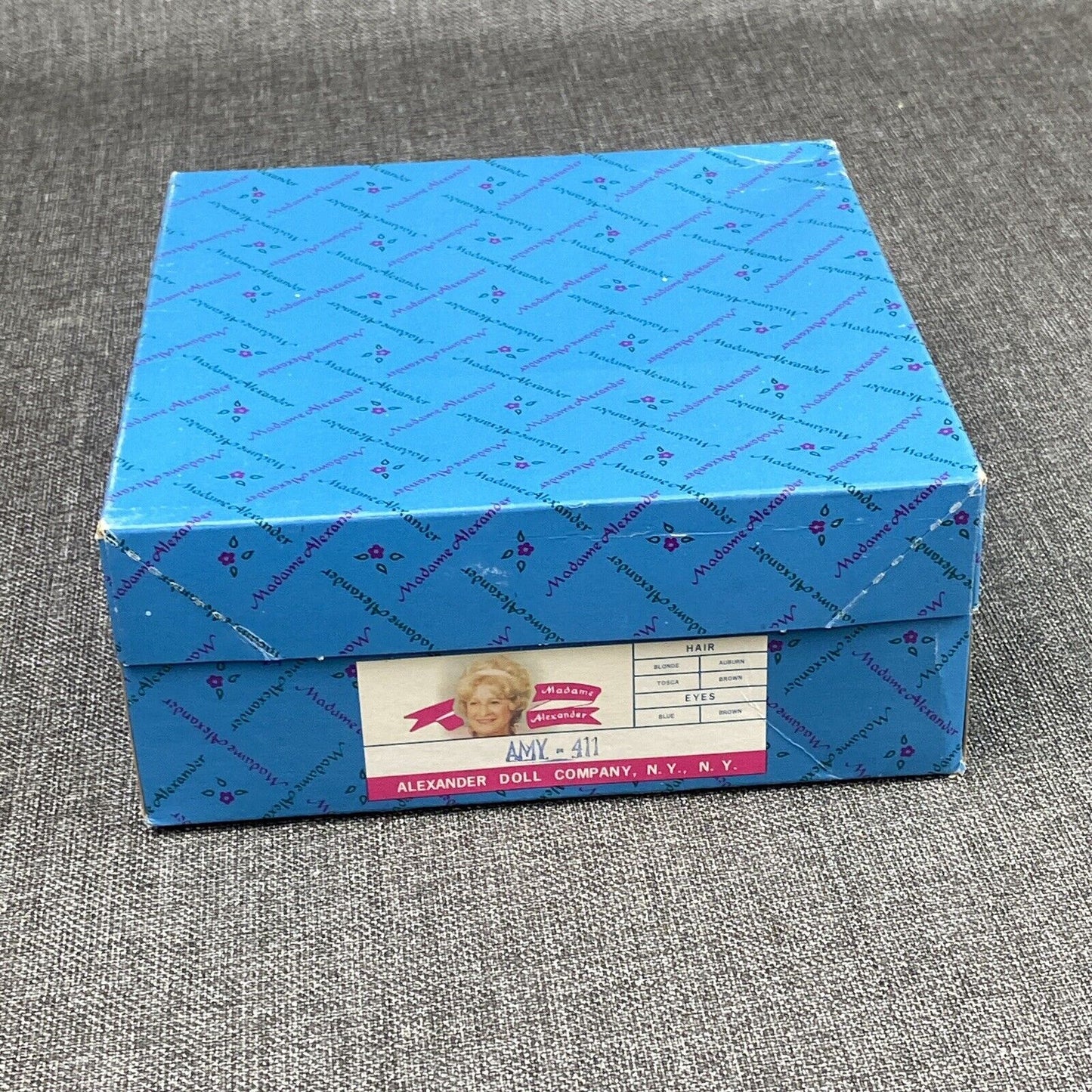 Vintage Madame Alexander Amy - 411 Doll with the original box