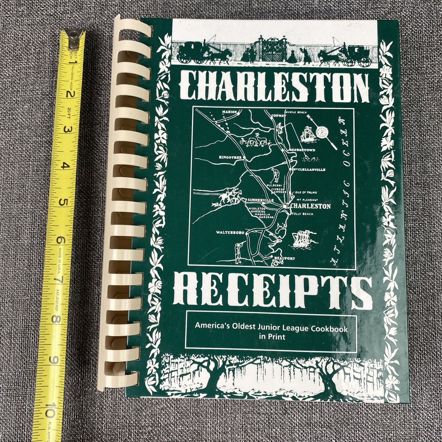 Vintage Junior League of CHARLESTON SOUTH CAROLINA Cookbook Charleston Receipts