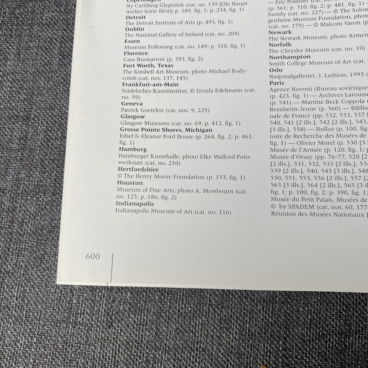 Philadelphia Museum of Art : Cezanne Handbook of the Collections Paperback 1996