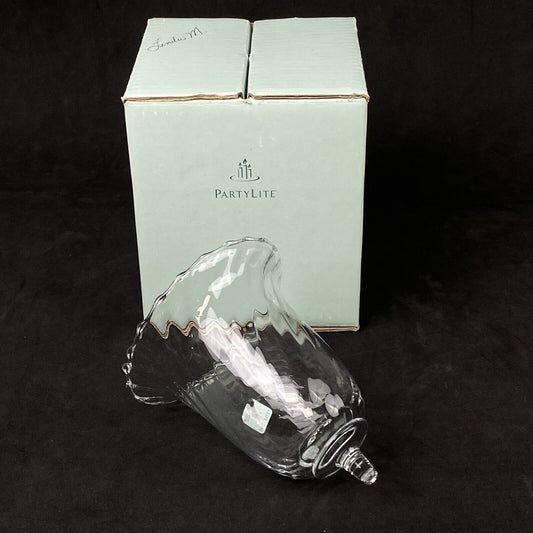 Partylite Souloquy Glass Only p0468 NEW