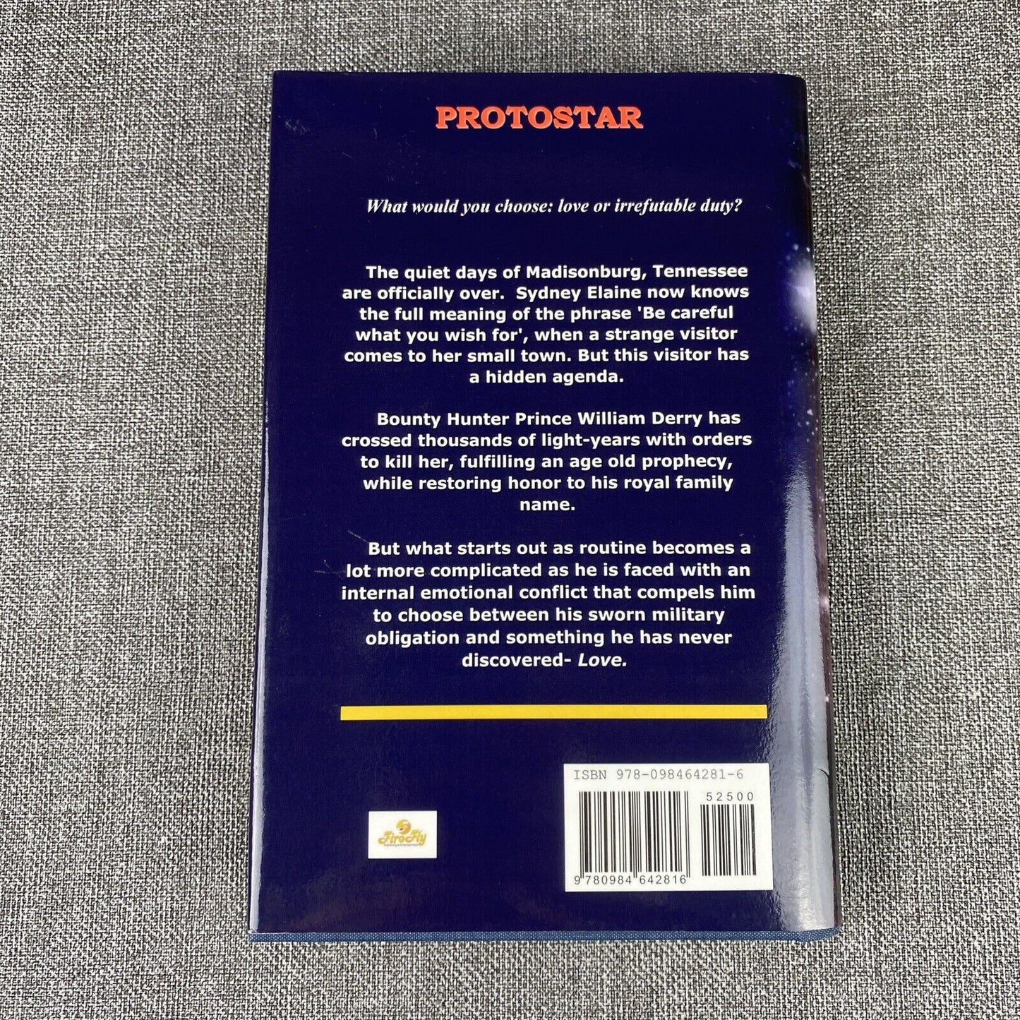 The Star-Crossed Saga Protostar By Braxton A. Cosby AUTOGRAPHED by Author