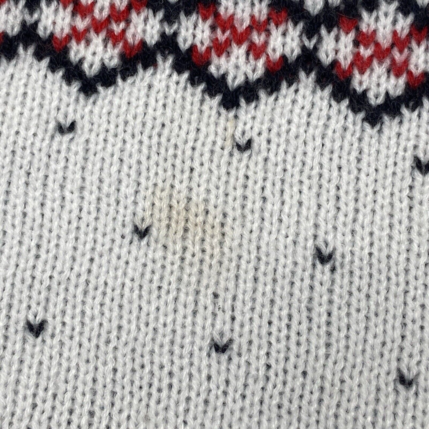 American Stitch Moose-Snowflakes Red,White,Black Pullover Size XXL