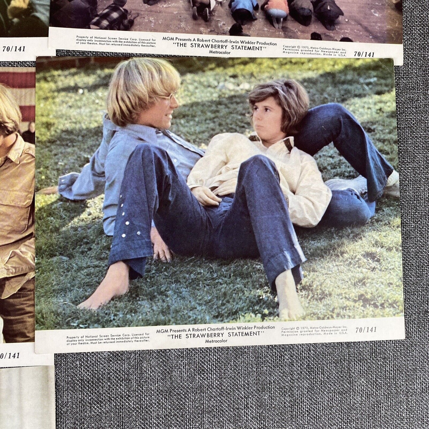 The Strawberry Statement 1970 Movie Photo LOT Bruce Davison Kim Darby Bud Cort
