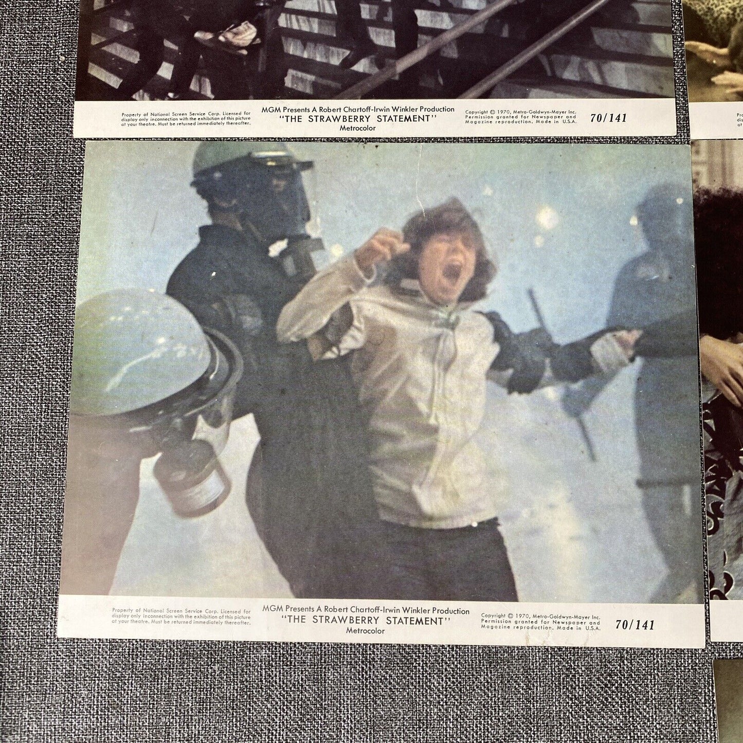 The Strawberry Statement 1970 Movie Photo LOT Bruce Davison Kim Darby Bud Cort