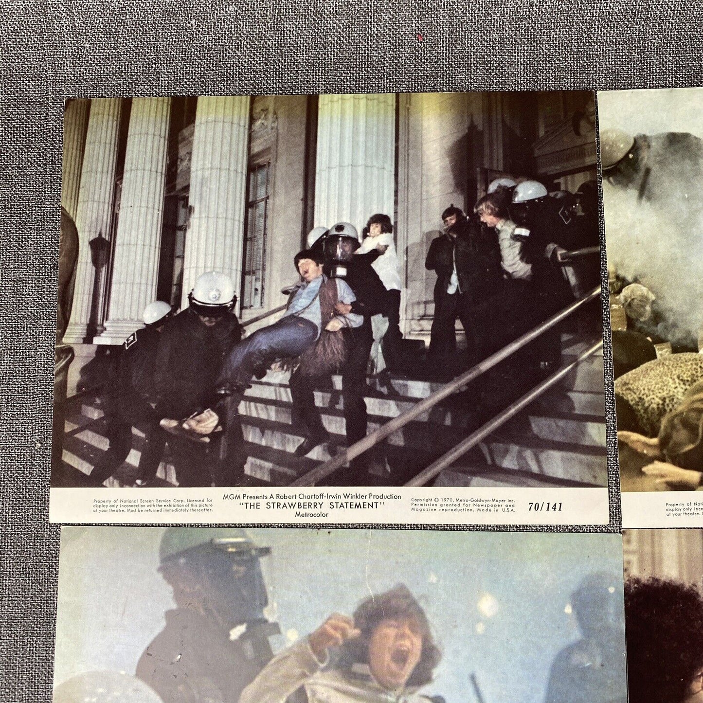 The Strawberry Statement 1970 Movie Photo LOT Bruce Davison Kim Darby Bud Cort