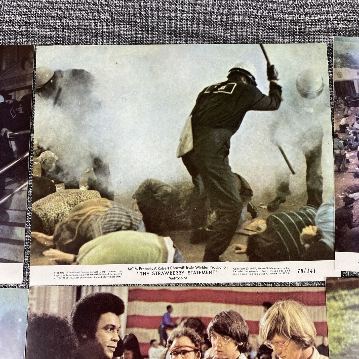 The Strawberry Statement 1970 Movie Photo LOT Bruce Davison Kim Darby Bud Cort