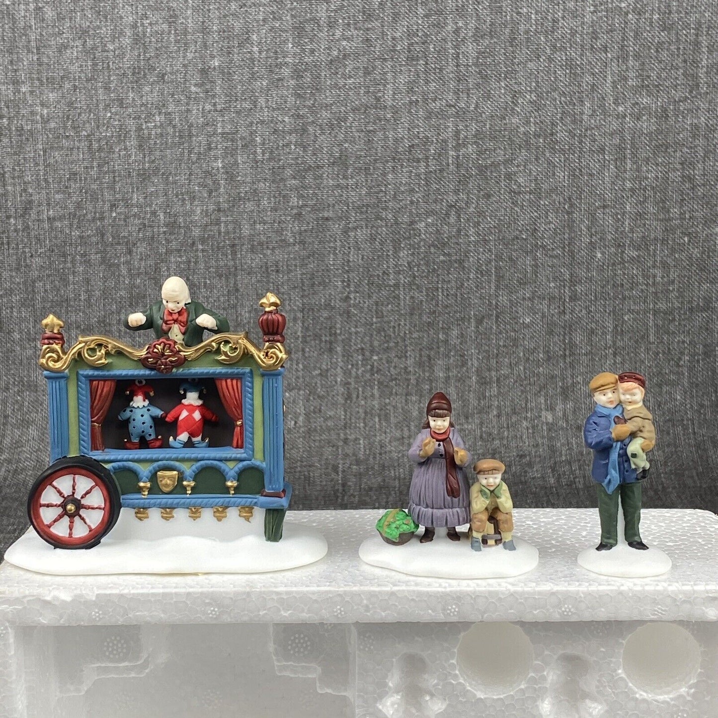 Dept 56 THE OLD PUPPETEER Heritage Village Christmas 5802-5 Vintage