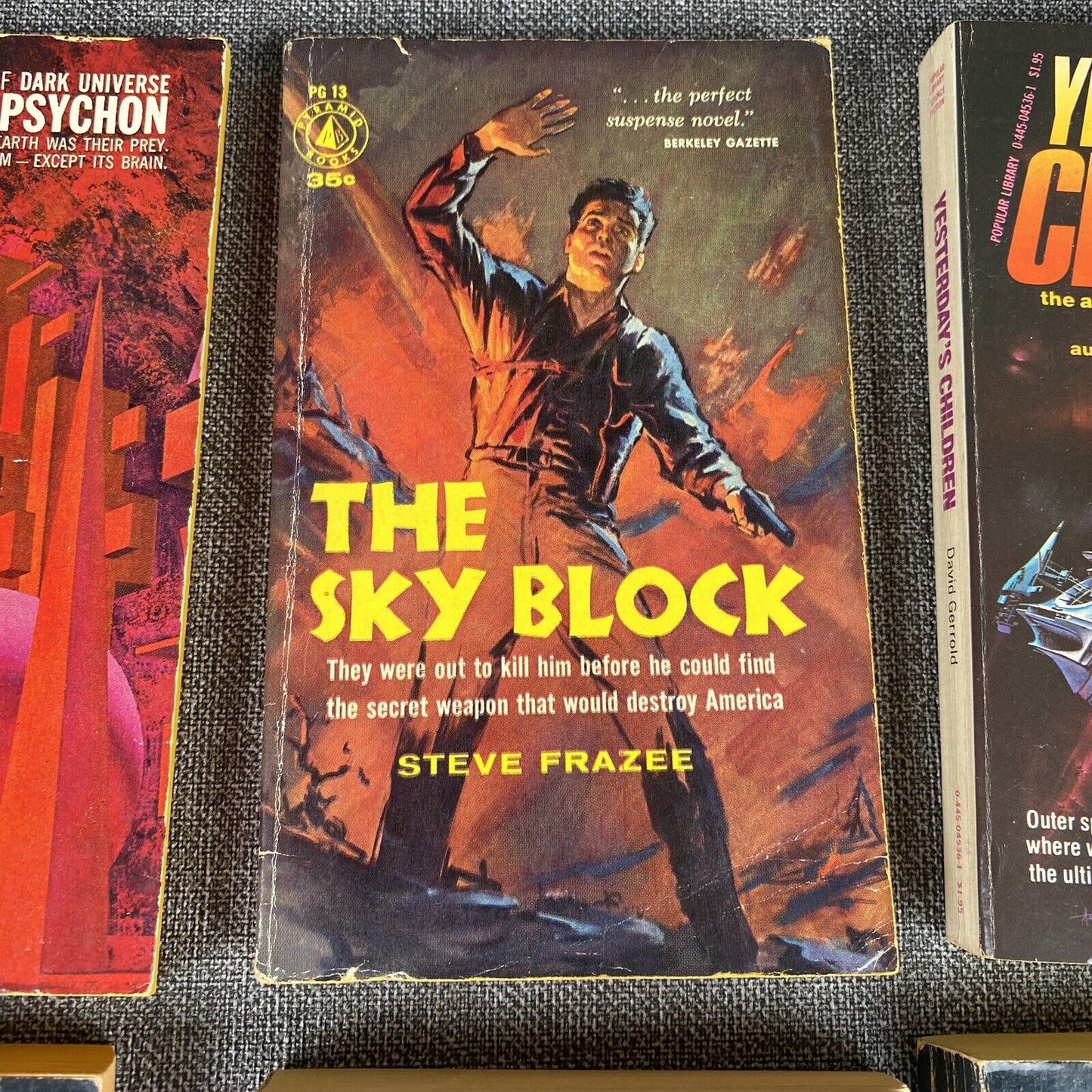 Lot of 12 SciFi Books - Steve Frazee, David Gerrold, Robert Grimes, Tom Godwin